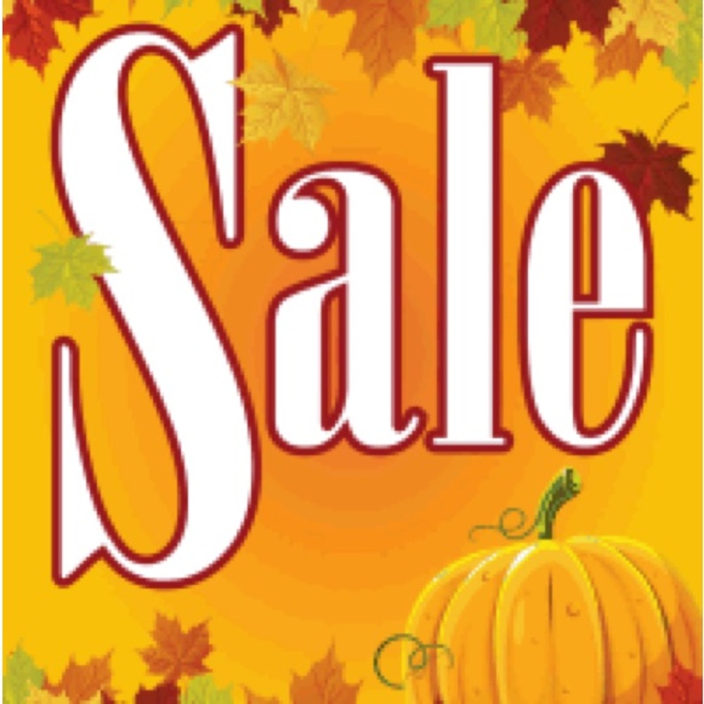 Fall Sale!! Lots to come!!